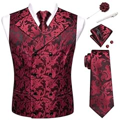 Dark Red Brown Floral