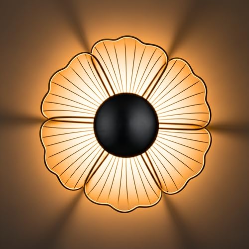 Image of Rust & Shine Modern Wall Lamp Decorative Wall Light for Home Decoration Living Room & Bedroom Wall Mounted Light Fancy Indoor Wall Decor Lighting