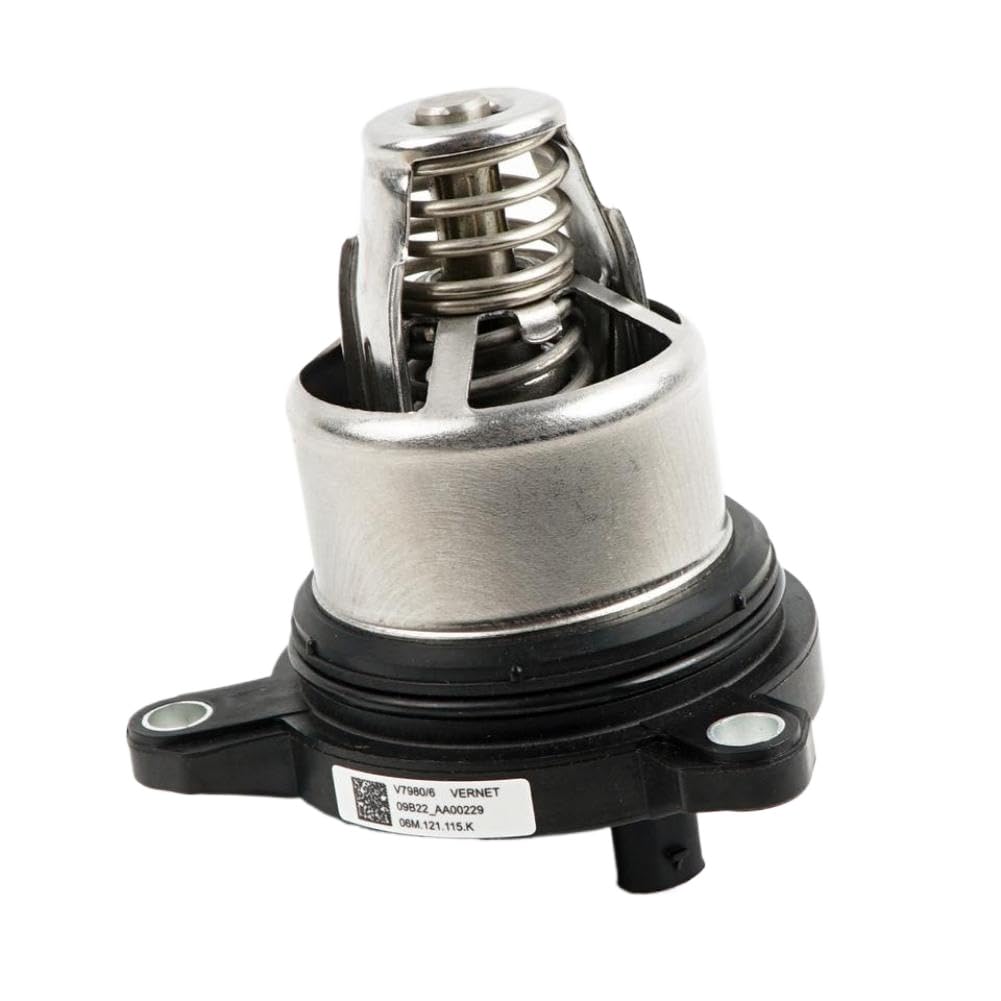 Coolant Thermostat Replacement Compatible With A4 A5 A6 A7 A8 Q7 06M121115K PAB121115B 0P2121115D(06M121115K OEM)