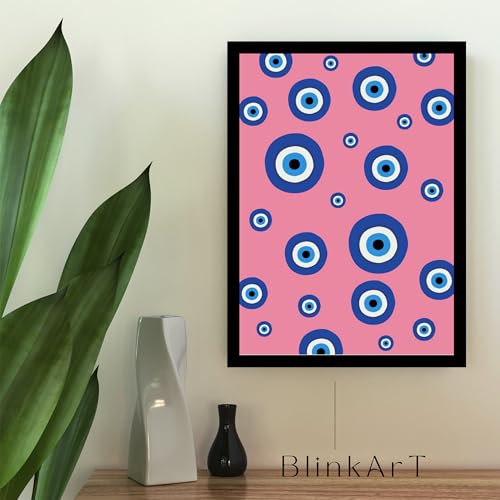 Image of BLINKART Trendy Abstract Wall Art Painting Print Design | Aesthetic Wall Decor Photo Artwork Frame Decoration Hanging For Home Bedroom Living Room Office Wall Decor | T0019 | 13x10 Inches