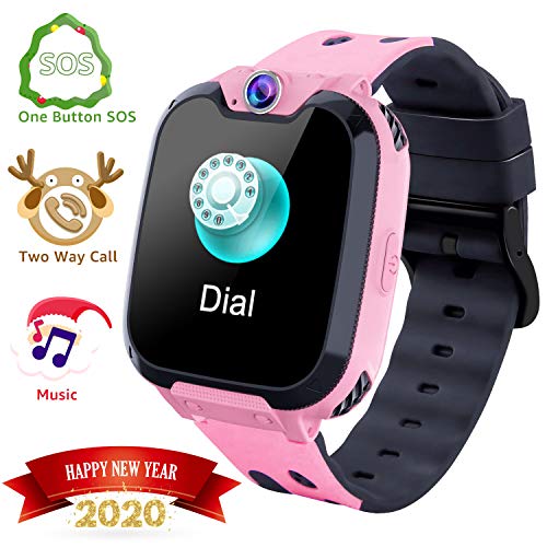 Kids Smart Watch for Boys Girls - HD Touch Screen Sports Smartwatch Phone with Call Camera Games Recorder Alarm Music Player for Children Teen Students Age 3-13