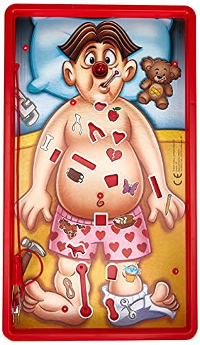 Hasbro Gaming Doktor Bibber elektronisches Brettspiel mit Karten und Autschis, Spiel für Kinder ab 6 Jahren, für 1 oder mehr Spieler