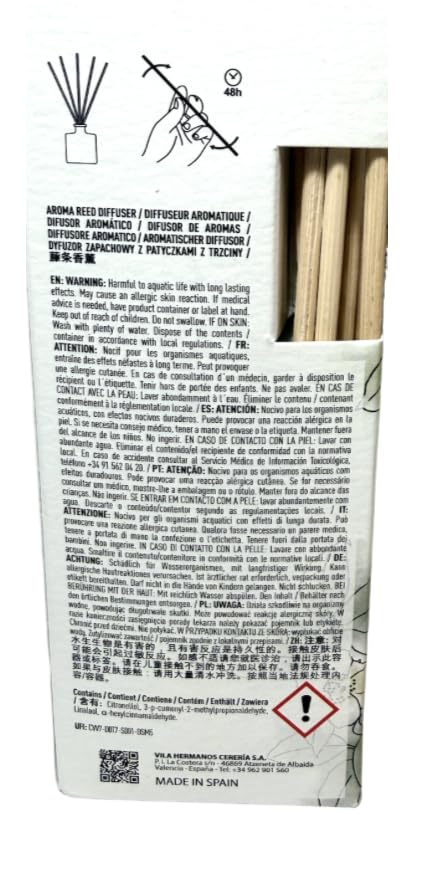 Difusor de fragancia Patchouli & Rose 6.7 fl. oz. miniatura 3