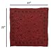 elope Disney Jack Sparrow Adult Headscarf - Square Gauze Fabric, Officially Licensed - Brown