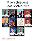  CAGO Unbekannt WM 2018 REWE Sammelkarten - 10 Verschiedene Karten