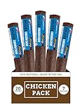 etta says! Deluxe Crunchy Dog Chews 7” Chicken - All Natural, Long-Lasting Chews - Made in The USA (20 Count Pack of 1)