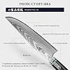 WILDMOK Coltello Kiritsuke Chef 21 Cm – Acciaio Damasco 67 Strati – Manico In Resina Unico – Giapponese Professionale