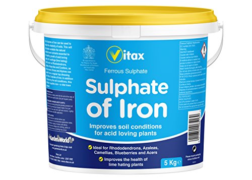 VITAX 6SI5 5kg Sulphate of Iron Tub