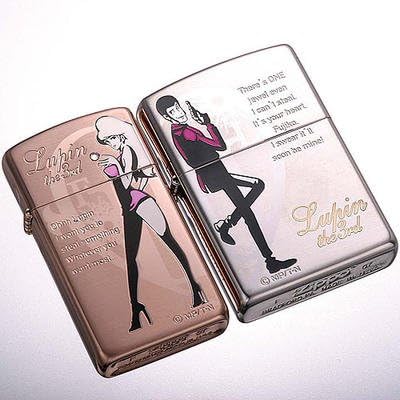 Amazon Zippo ルパン三世ジッポーライターペア アニメ 萌えグッズ 通販