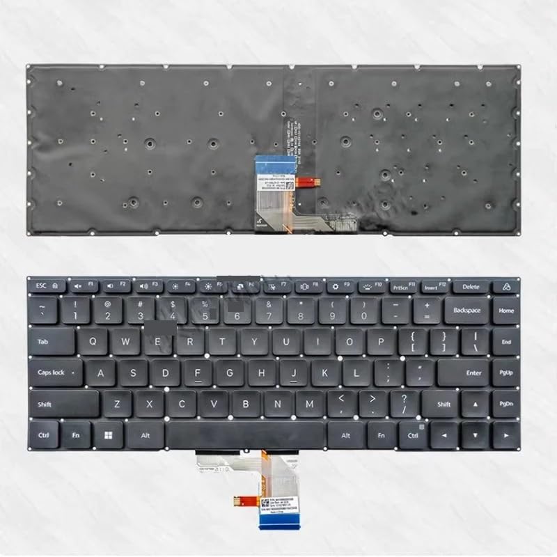 Clavier rétroéclairé compatible ordinateur portable Xiaomi Redmi R MIA2207 MA2208