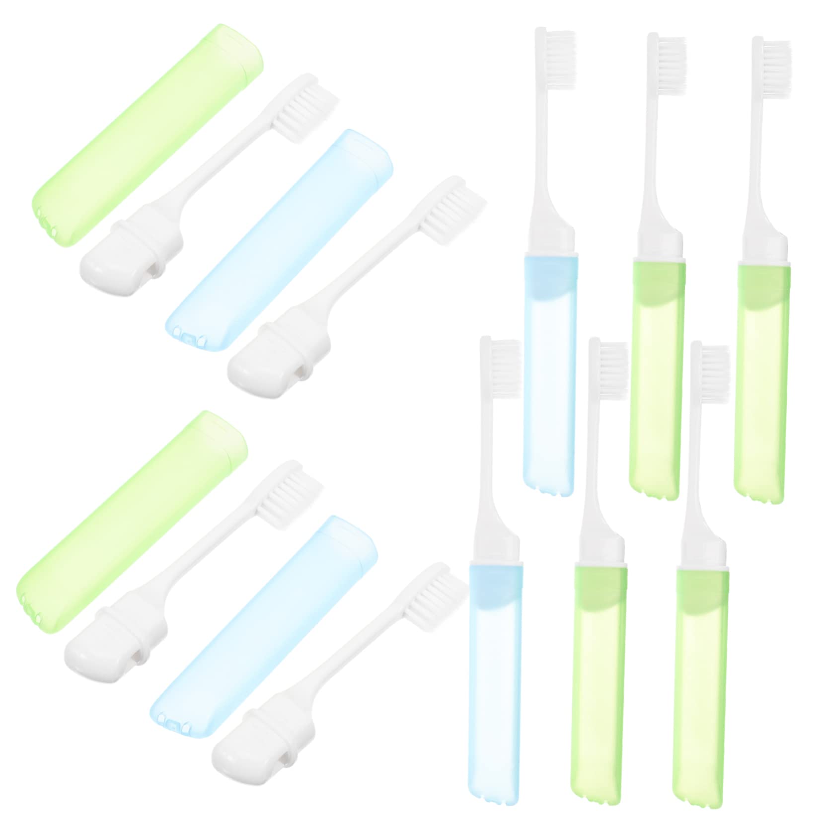 FOMIYES 30 Pz Spazzolino Da Denti Portatile Spazzolino Tascabile Spazzolino Da Denti Spazzolini Portatili Testa Piccola Pp Set Di Spazzolini Da Denti Viaggiare