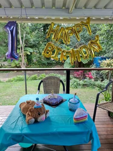Image of Purple Number 21 Balloon 40 Inch, 21st Birthday Party Decorations, Giant 21 Foil Balloon for Party Supplies