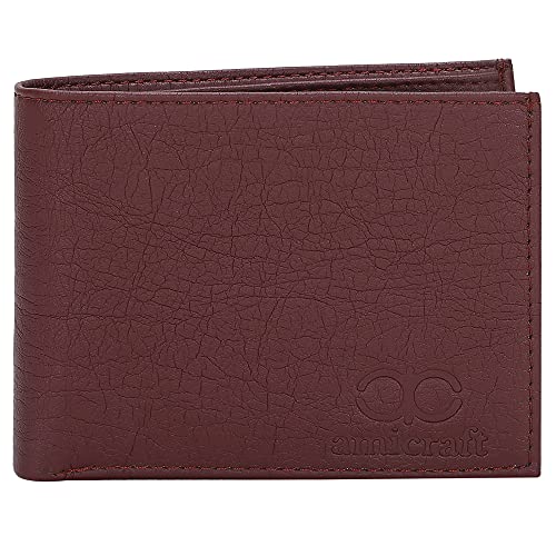 Image of Amicraft Blue Fancy Artificial Leather Men's Wallet