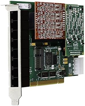 DIGIUM 1A8A01F - 1A8A01F 8 Port Modular Analog PCI 3.3/5.0V Card