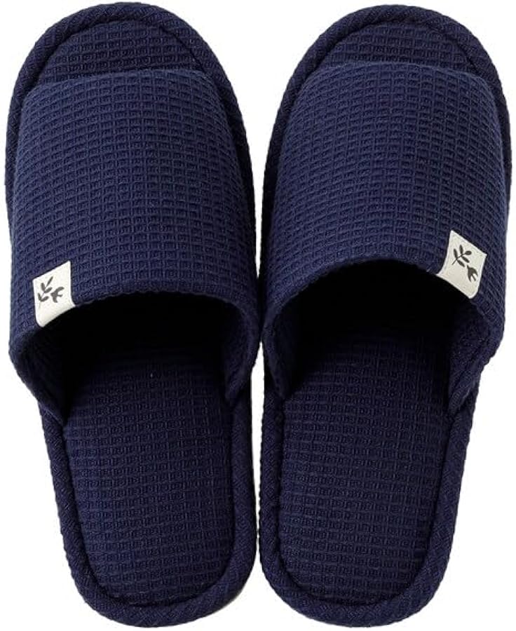 Amazon.co.jp: [ニトリ] スリッパ ワッフル ncSR08 ネイビー L 5784334