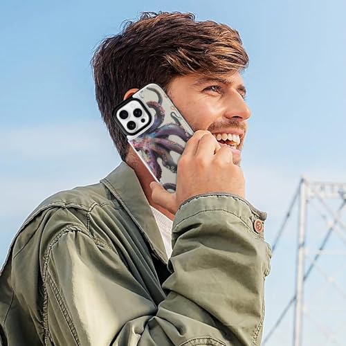 Étui portefeuille iPhone 16 Pro Max pieuvre idéal pour vos sorties - 7