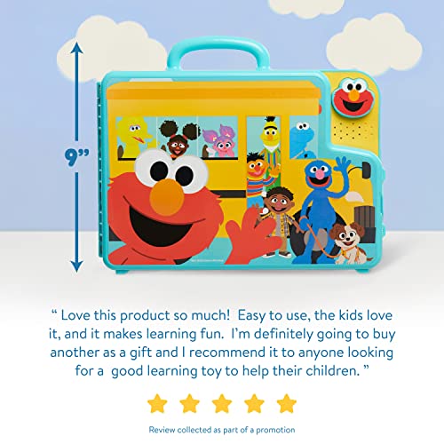 Sesame Street Elmo’s Learning Letters Bus Activity Board, Preschool Learning And Education, Officially Licensed Kids Toys For Ages 2 Up, Gifts And Presents By Just Play #TOP6