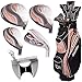 Tour Edge Moda Silk Womens Golf Set-Black-Rose Gold-RH, Regular (SKSRGL11.B)