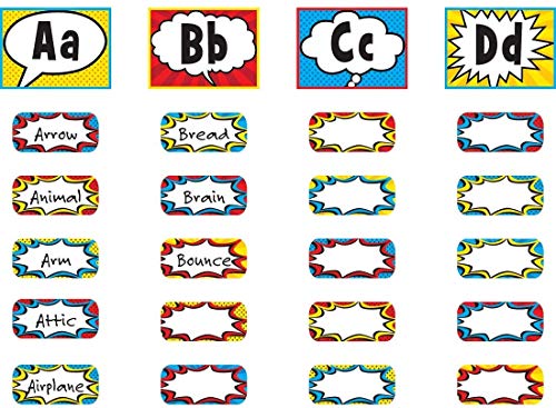 Teacher Created Resources Superhero Alphabet Word Wall Bulletin Board (5847)