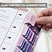 Laminated Bible Tabs for Women & Men - Large Print Tabs for Study Bibles, Boho Theme for Easy Navigation and Quick Reference - Easy-to-Read and Apply Tabs for All Ages-Dreamy Gradient