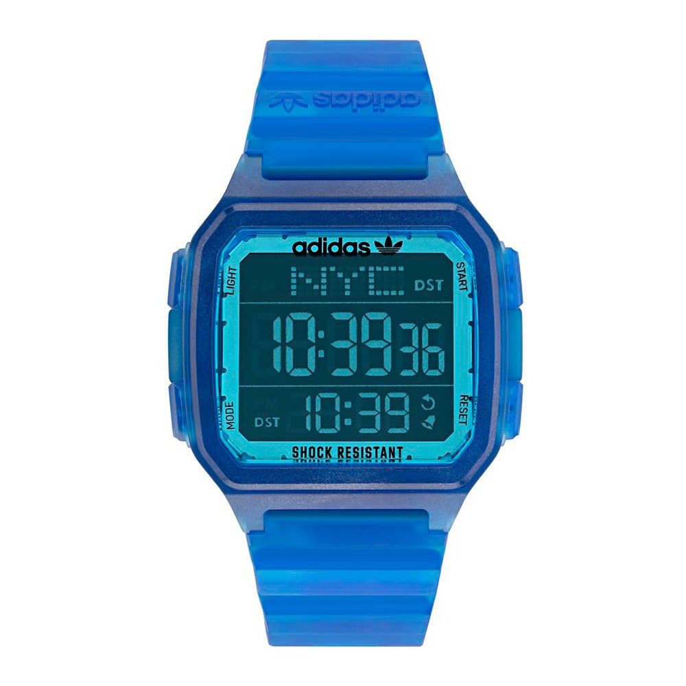 Adidas Men Resin Originals Analog Black Dial Watch-Aost22047, Band Color-Blue (B0B3LLXT4L) Amazon Price History, Amazon Price Tracker