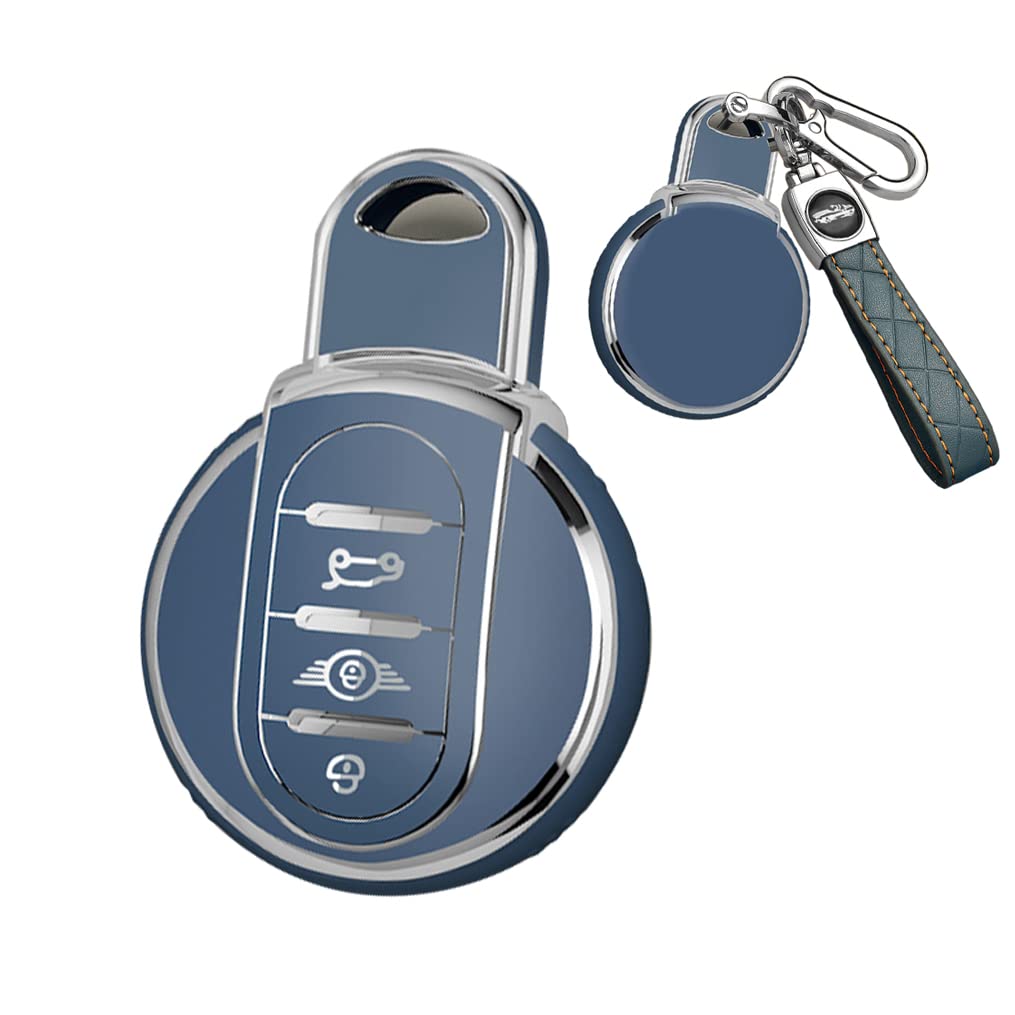 SANRILY Sliver-edge Key Fob Cover For Mini Cooper Countryman S ONE JCW - View #6