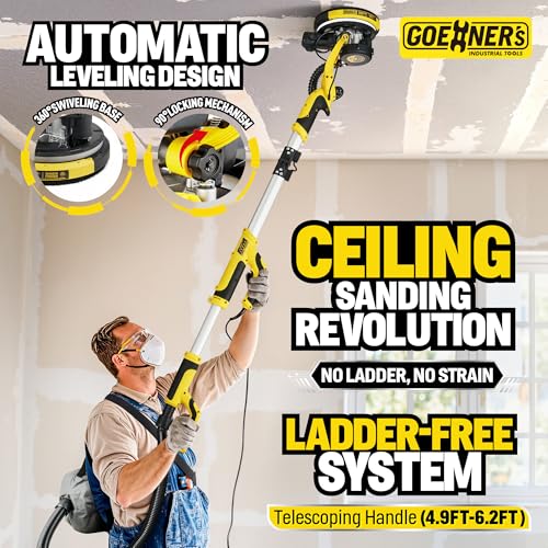 Electric Drywall Sander with Vacuum