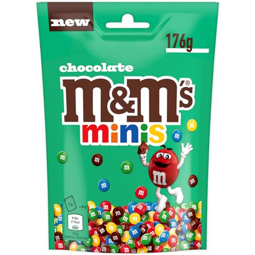 M&M'S Minis - Bonbons Chocolat au Lait - Sachet de 176g