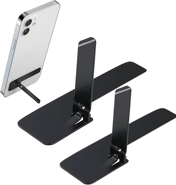 2 Pack UltraThin Phone Kickstand Metal Phone Stand，Metal Kickstand for