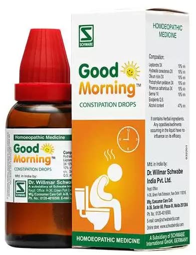 Dr.Willmar Schwabe India Good Morning Constipation Drop- 30 ml Pack Of 1 (B0CHFD7MFG) Amazon Price History, Amazon Price Tracker