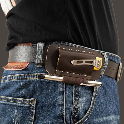 Bainha de faca, bainha de faca com fivela de cinto, bainhas de couro para cinto, coldre de faca dobr