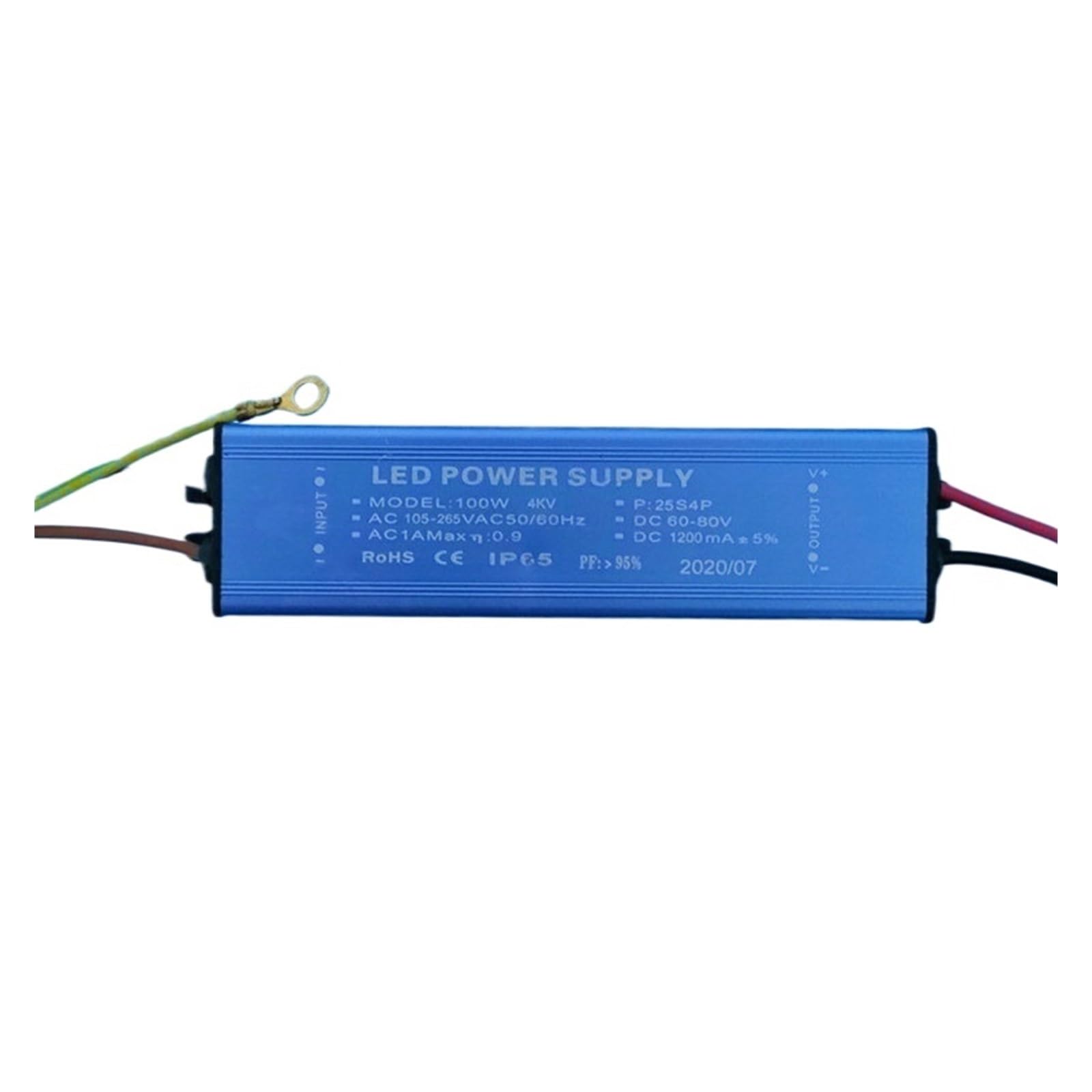 Pilote LED 100W GD100W haute précision 60-80V pour luminaire de voirie