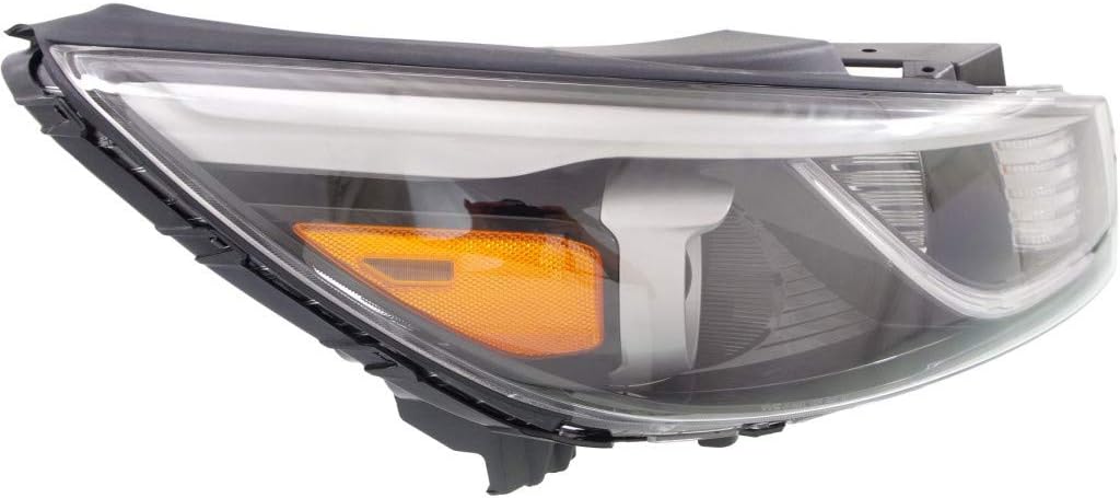 CarLights360: For Kia Sedona Headlight Assembly 2015 2016 2017 2018 Passenger Side DOT Certified P.L For KI2503181 Vehicle Trim: L