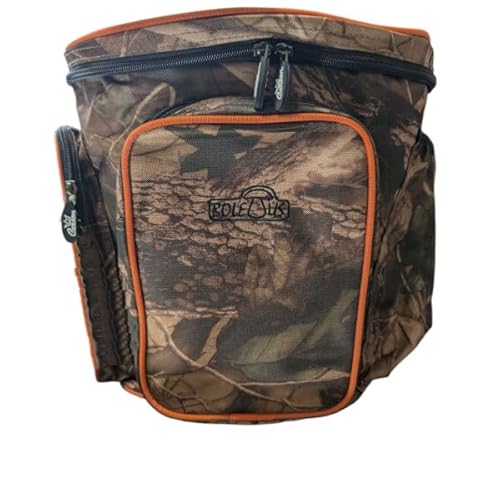 Zaino con gerla vimini funghi tartufi e castagne tessuto camo