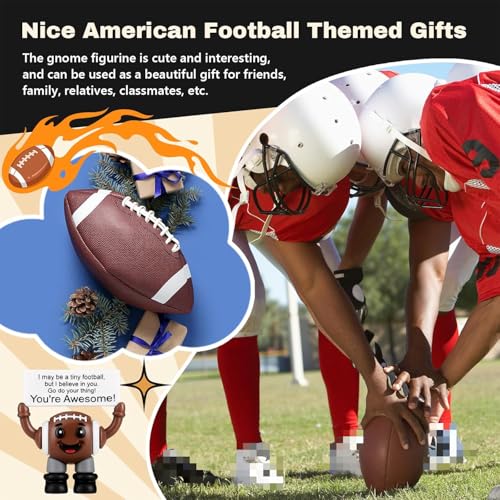 image for Gejoy 25 Pcs Mini Rubber Football Toys Positive Mini Football Figurine