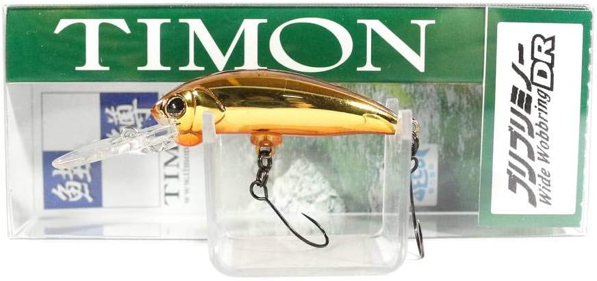 JACKALL Minnow Timon Briri Minnow DR 1.6 inches (40 mm), 0.1 oz (2.6 g)