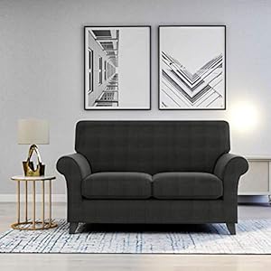 ZNSAYOTX 3 Piece Loveseat Covers for Living Room Anti Slip Stretch Couch Covers for 2 Cushion Couch Pets Dogs Sofa Slipcover Machine Washable Furniture Protector (Dark Grey, Loveseat) ZNSAYOTX 3 Piece Loveseat Covers for Living Room Anti Slip Stretch Couch Covers for 2 Cushion Couch Pets Dogs Sofa Slipcover Machine Washable Furniture Protector Dark Grey Loveseat