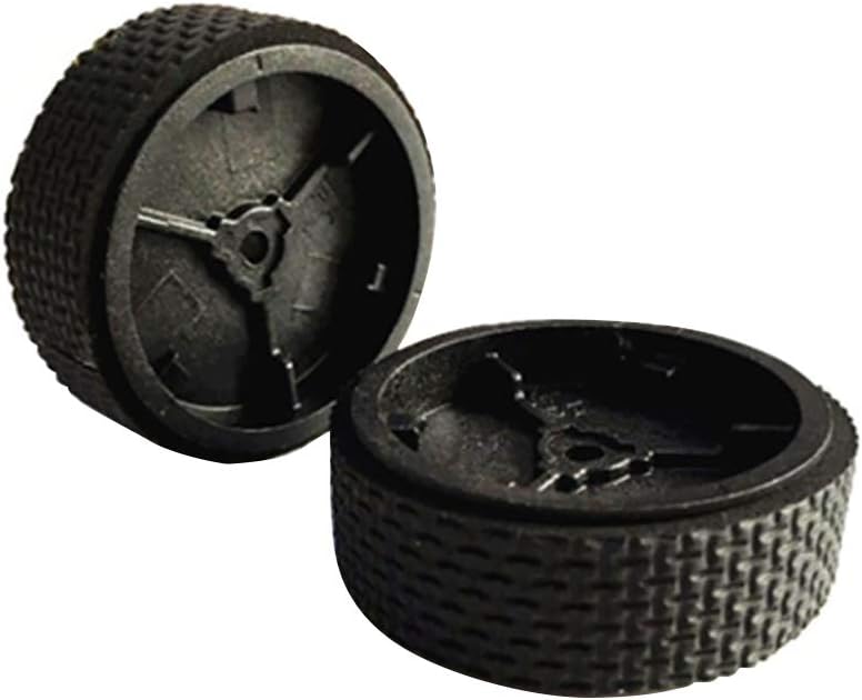 2PCS Caster Wheel Mopping Robot Parts Replacement Tire, Home Durable Parts Caster Wheel Tool Rubber, for braava 380 320, for Mint 5200 5200C, for Mint 4200 4205