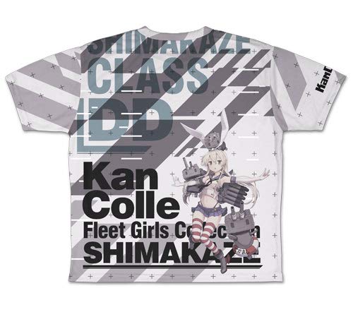 Amazon.co.jp: 艦隊これくしょん -艦これ- 島風 両面フルグラフィックT