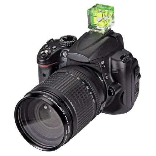 Hama Kamera-Wasserwaage mit 3 Libellen, F&uuml;r Standard-Blitzschuh, Transparentes Geh&auml;use