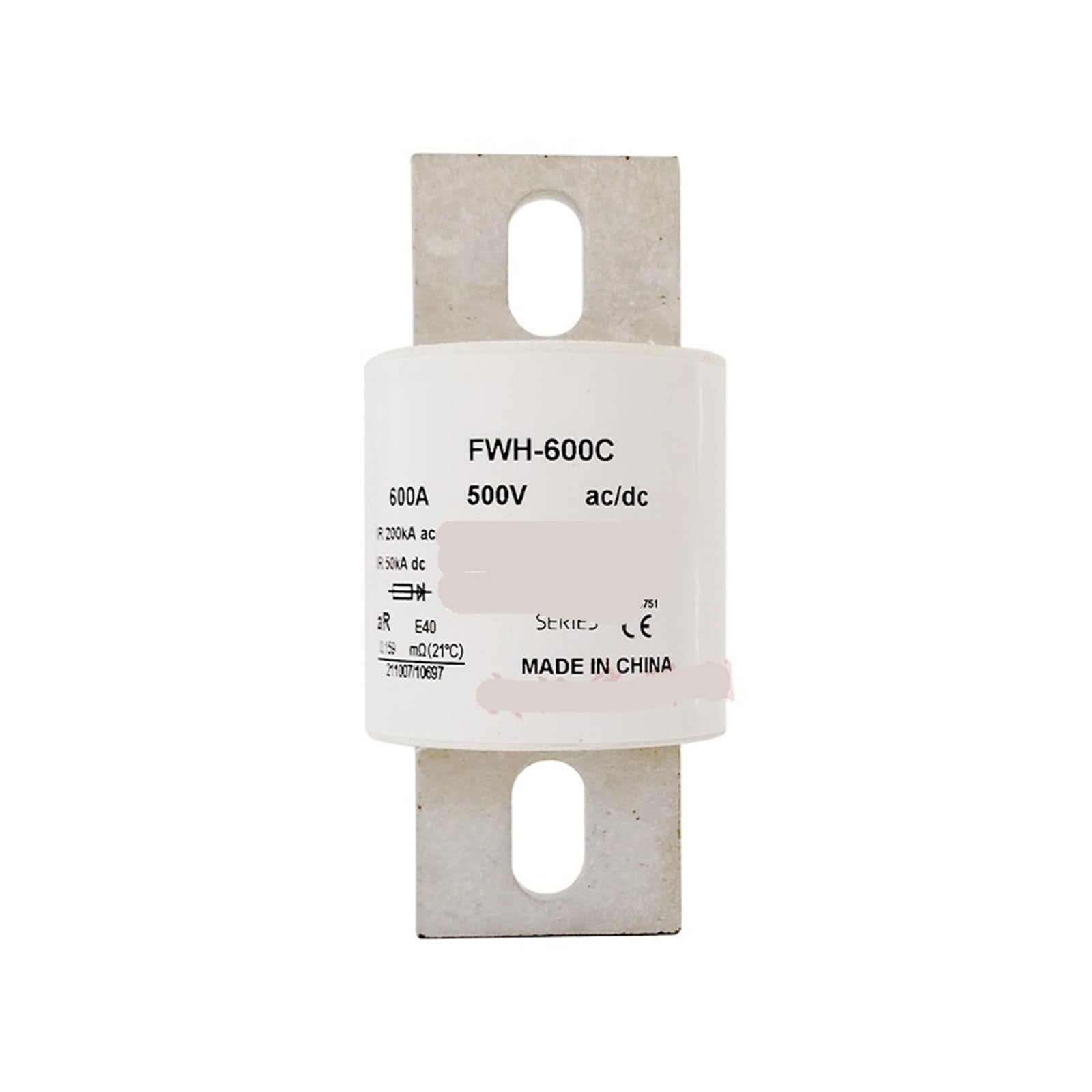 NYRXRYTCA DC Fuse FWH-600A FWH-600C Fuse 500Vac/dc(FWH-600C)