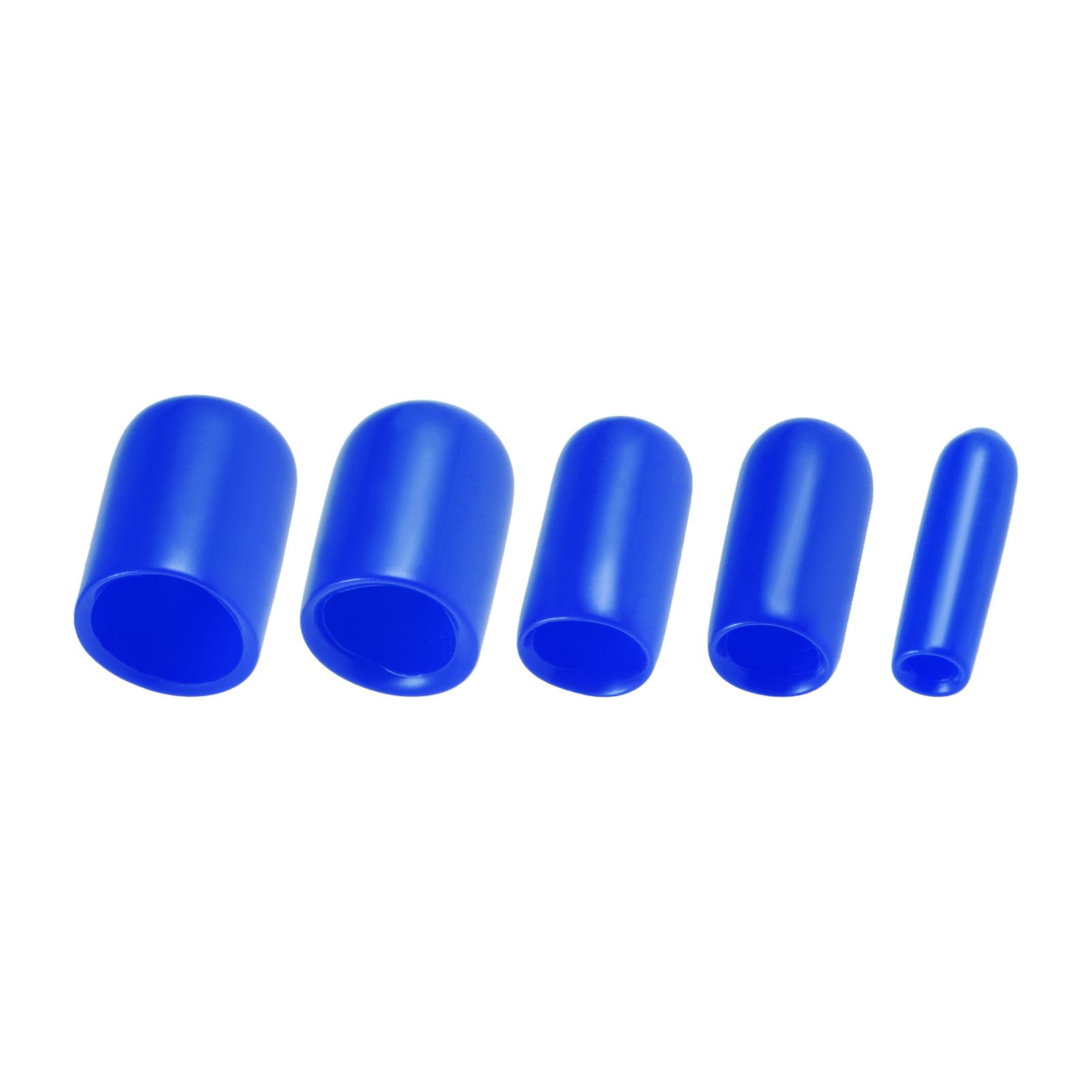50 Embouts Caoutchouc 3mm (1/8") Blancs - Protection Filetage Vis - Marque Uxcell