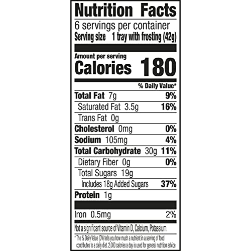 Image of DunkAroos Vanilla Cookies and Cinnamon Toast Crunch Frosting 6 ct (Pack of 6)