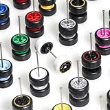 BrickBounty 1/64 Wheels & Tires for Model Cars (10 Sets Packaging), Random Color Rims Tires Set for 1/64 Scale Toy Cars