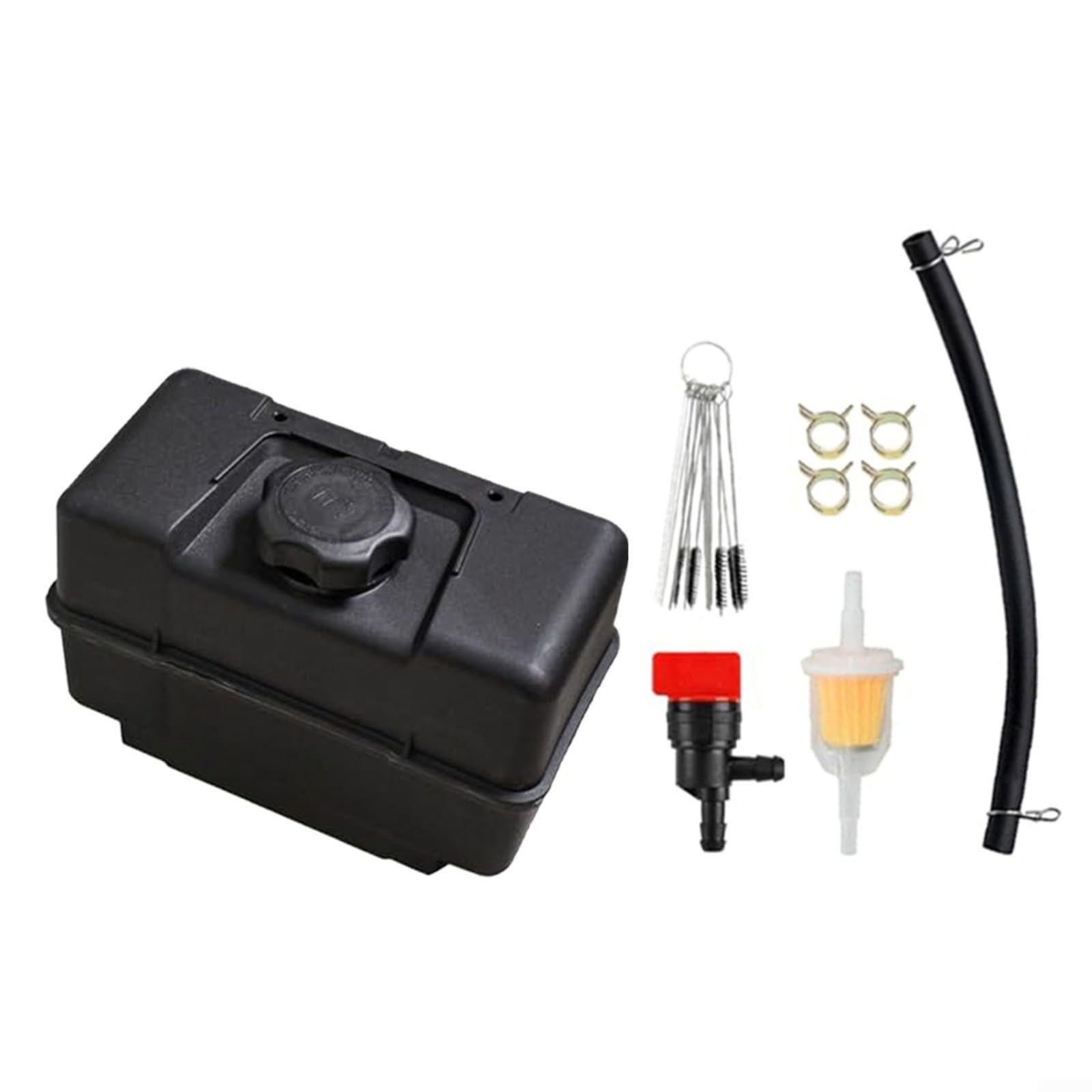1 Set Tappo Serbatoio Carburante Kit Per 691993 49337 490572 490579 Motori Con Valvola Linea Morsetti Filtro Plastica Rasaerba Spazzaneve Giardino