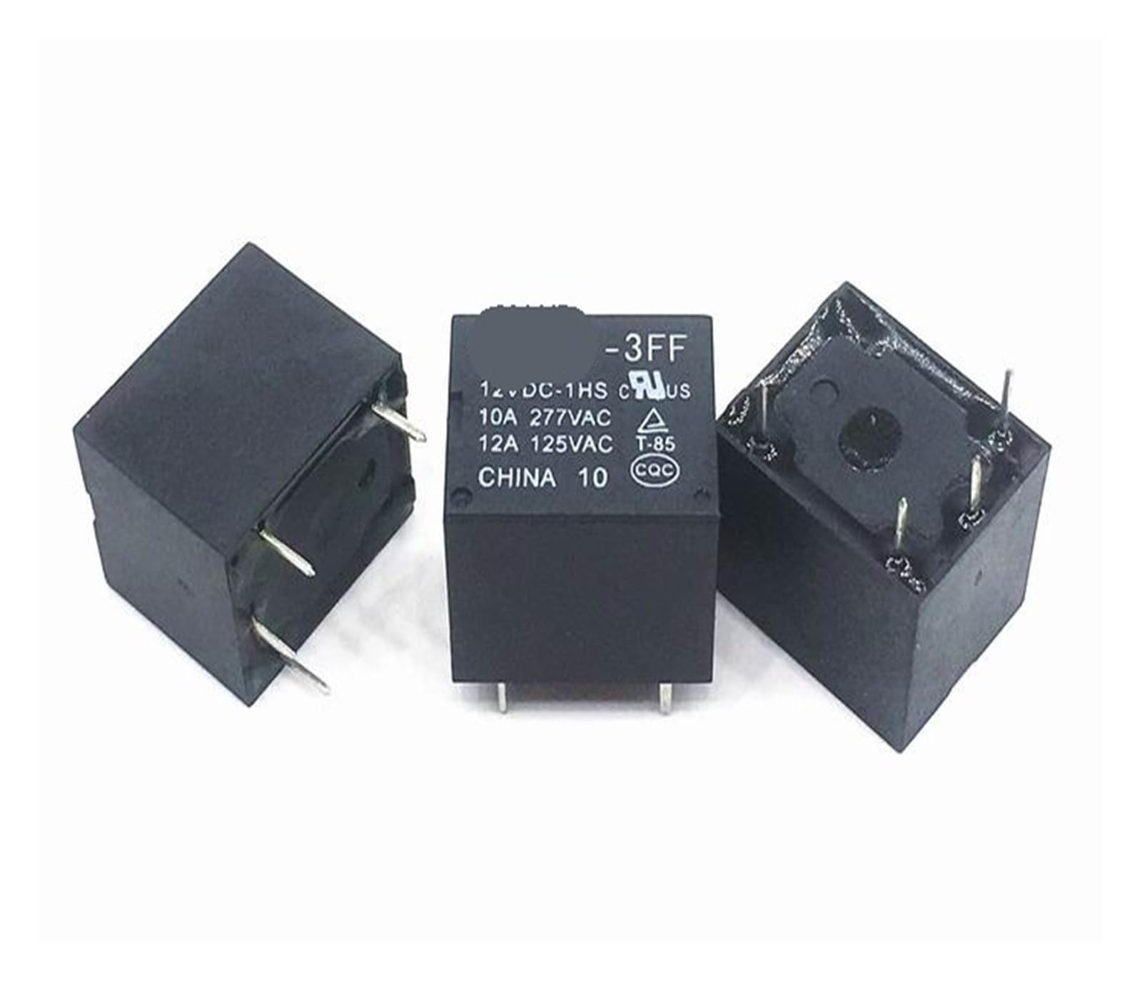 YZWRWRMKTB 1pc ZW-3FF 12VDC-1HS (T73-1A-12V-10A) Relay 4pins