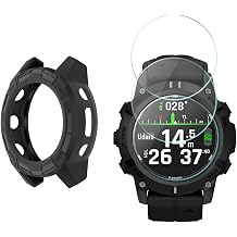 Watch Screen Protector for Garmin Descent G2 and Soft TPU Protective Case