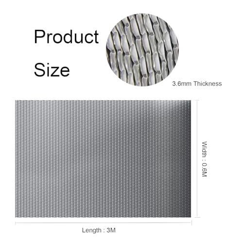 Isolatiefolie, isolatiefolie, 0,6 x 5m, 3 mm dikke thermofolie voor ramen, dubbele blaasisolatie, thermofolie, radiatorfolie, reflectiefolie, aluminium luchtkussenfolie, isolatie, radiator voor - Afbeelding 4