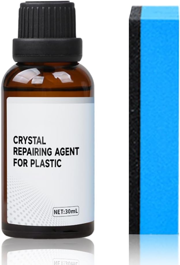 Black Trim Restorer, 2026 New Car Cleaning Products Black Bumper Restorer, Leather Plastic Polishing Renovation Coating Agent, Scratch Remover Plastic Restorer Cleaning Polish (1PCS)
