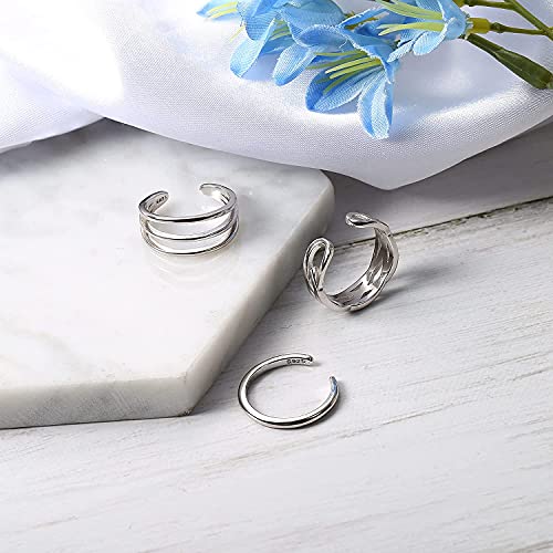 Milacolato Anelli Piede Donna Argento Sterling 925...